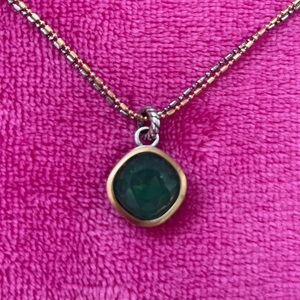 Brighton emerald green crystal pendant necklace 💚